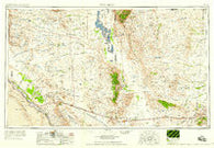 Van Horn Texas Historical topographic map, 1:250000 scale, 1 X 2 Degree, Year 1958