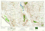 Van Horn Texas Historical topographic map, 1:250000 scale, 1 X 2 Degree, Year 1954