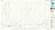 Van Horn Texas Historical topographic map, 1:100000 scale, 30 X 60 Minute, Year 1985