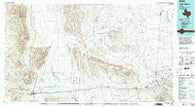 Van Horn Texas Historical topographic map, 1:100000 scale, 30 X 60 Minute, Year 1985