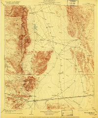 Van Horn Texas Historical topographic map, 1:125000 scale, 30 X 30 Minute, Year 1906