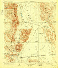 Van Horn Texas Historical topographic map, 1:125000 scale, 30 X 30 Minute, Year 1906