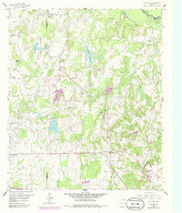 Van Lake Texas Historical topographic map, 1:24000 scale, 7.5 X 7.5 Minute, Year 1959