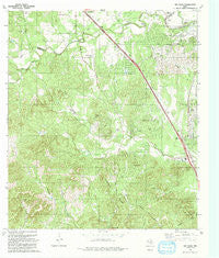 Van Raub Texas Historical topographic map, 1:24000 scale, 7.5 X 7.5 Minute, Year 1991