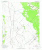 Van Vleck Texas Historical topographic map, 1:24000 scale, 7.5 X 7.5 Minute, Year 1952