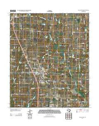 Van Alstyne Texas Historical topographic map, 1:24000 scale, 7.5 X 7.5 Minute, Year 2013