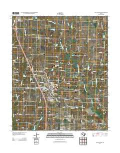 Van Alstyne Texas Historical topographic map, 1:24000 scale, 7.5 X 7.5 Minute, Year 2013
