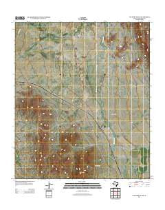 Van Horn Wells Texas Historical topographic map, 1:24000 scale, 7.5 X 7.5 Minute, Year 2012