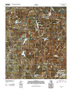 Van Lake Texas Historical topographic map, 1:24000 scale, 7.5 X 7.5 Minute, Year 2010