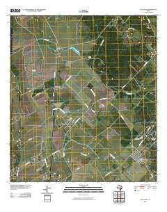 Van Vleck Texas Historical topographic map, 1:24000 scale, 7.5 X 7.5 Minute, Year 2010