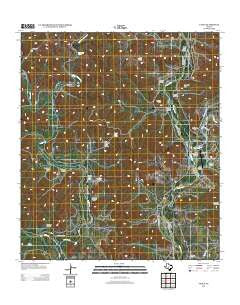 Vance Texas Historical topographic map, 1:24000 scale, 7.5 X 7.5 Minute, Year 2012