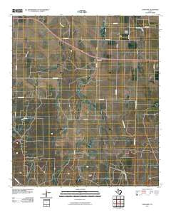 Vancourt Texas Historical topographic map, 1:24000 scale, 7.5 X 7.5 Minute, Year 2010