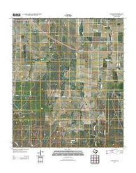 Vancourt Texas Historical topographic map, 1:24000 scale, 7.5 X 7.5 Minute, Year 2012