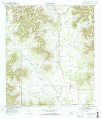Vanderpool Texas Historical topographic map, 1:24000 scale, 7.5 X 7.5 Minute, Year 1969