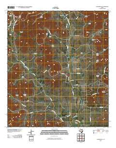 Vanderpool Texas Historical topographic map, 1:24000 scale, 7.5 X 7.5 Minute, Year 2010