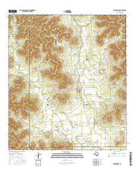 Vanderpool Texas Current topographic map, 1:24000 scale, 7.5 X 7.5 Minute, Year 2016