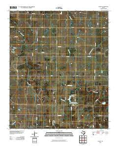 Vashti Texas Historical topographic map, 1:24000 scale, 7.5 X 7.5 Minute, Year 2010