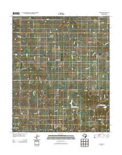 Vashti Texas Historical topographic map, 1:24000 scale, 7.5 X 7.5 Minute, Year 2012