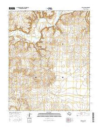 Vat Camp Texas Current topographic map, 1:24000 scale, 7.5 X 7.5 Minute, Year 2016
