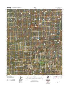 Vealmoor Texas Historical topographic map, 1:24000 scale, 7.5 X 7.5 Minute, Year 2012