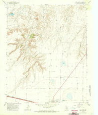 Vega North Texas Historical topographic map, 1:24000 scale, 7.5 X 7.5 Minute, Year 1966