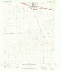 Vega South Texas Historical topographic map, 1:24000 scale, 7.5 X 7.5 Minute, Year 1966