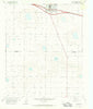 Vega South Texas Historical topographic map, 1:24000 scale, 7.5 X 7.5 Minute, Year 1966