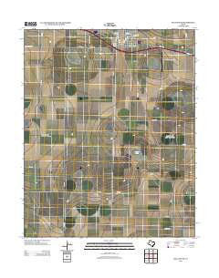 Vega South Texas Historical topographic map, 1:24000 scale, 7.5 X 7.5 Minute, Year 2012