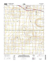 Vega South Texas Current topographic map, 1:24000 scale, 7.5 X 7.5 Minute, Year 2016
