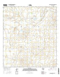 Venado Creek East Texas Current topographic map, 1:24000 scale, 7.5 X 7.5 Minute, Year 2016