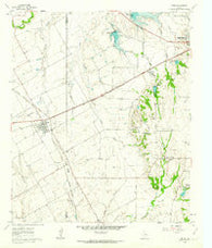 Venus Texas Historical topographic map, 1:24000 scale, 7.5 X 7.5 Minute, Year 1961