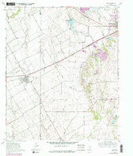 Venus Texas Historical topographic map, 1:24000 scale, 7.5 X 7.5 Minute, Year 1961