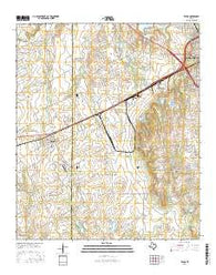 Venus Texas Current topographic map, 1:24000 scale, 7.5 X 7.5 Minute, Year 2016