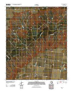 Vera Texas Historical topographic map, 1:24000 scale, 7.5 X 7.5 Minute, Year 2010
