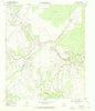 Verbena Texas Historical topographic map, 1:24000 scale, 7.5 X 7.5 Minute, Year 1969