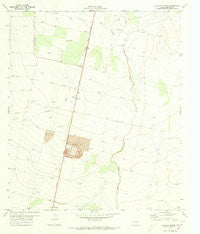 Verhalen North Texas Historical topographic map, 1:24000 scale, 7.5 X 7.5 Minute, Year 1971