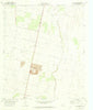 Verhalen North Texas Historical topographic map, 1:24000 scale, 7.5 X 7.5 Minute, Year 1971