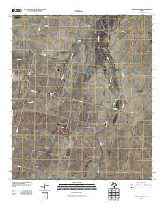 Verhalen North Texas Historical topographic map, 1:24000 scale, 7.5 X 7.5 Minute, Year 2010