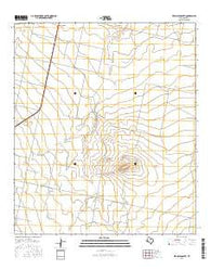 Verhalen South Texas Current topographic map, 1:24000 scale, 7.5 X 7.5 Minute, Year 2016