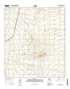 Verhalen South Texas Current topographic map, 1:24000 scale, 7.5 X 7.5 Minute, Year 2016