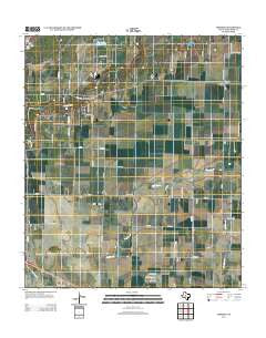 Veribest Texas Historical topographic map, 1:24000 scale, 7.5 X 7.5 Minute, Year 2012