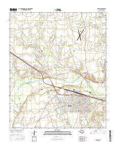 Vernon Texas Current topographic map, 1:24000 scale, 7.5 X 7.5 Minute, Year 2016
