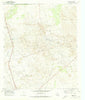Vesrue Texas Historical topographic map, 1:24000 scale, 7.5 X 7.5 Minute, Year 1970