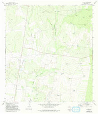 Viboras Texas Historical topographic map, 1:24000 scale, 7.5 X 7.5 Minute, Year 1972
