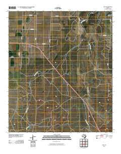 Vick Texas Historical topographic map, 1:24000 scale, 7.5 X 7.5 Minute, Year 2010