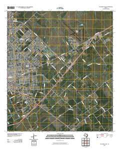 Victoria East Texas Historical topographic map, 1:24000 scale, 7.5 X 7.5 Minute, Year 2010