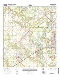 Victoria West Texas Current topographic map, 1:24000 scale, 7.5 X 7.5 Minute, Year 2016