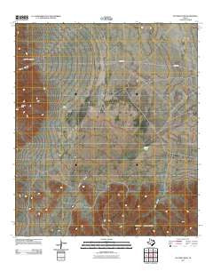 Victorio Peak Texas Historical topographic map, 1:24000 scale, 7.5 X 7.5 Minute, Year 2011