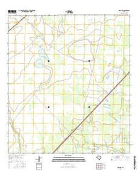 Vidaurri Texas Current topographic map, 1:24000 scale, 7.5 X 7.5 Minute, Year 2016
