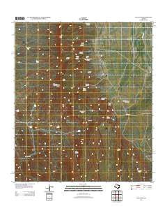 Vieja Pass Texas Historical topographic map, 1:24000 scale, 7.5 X 7.5 Minute, Year 2012